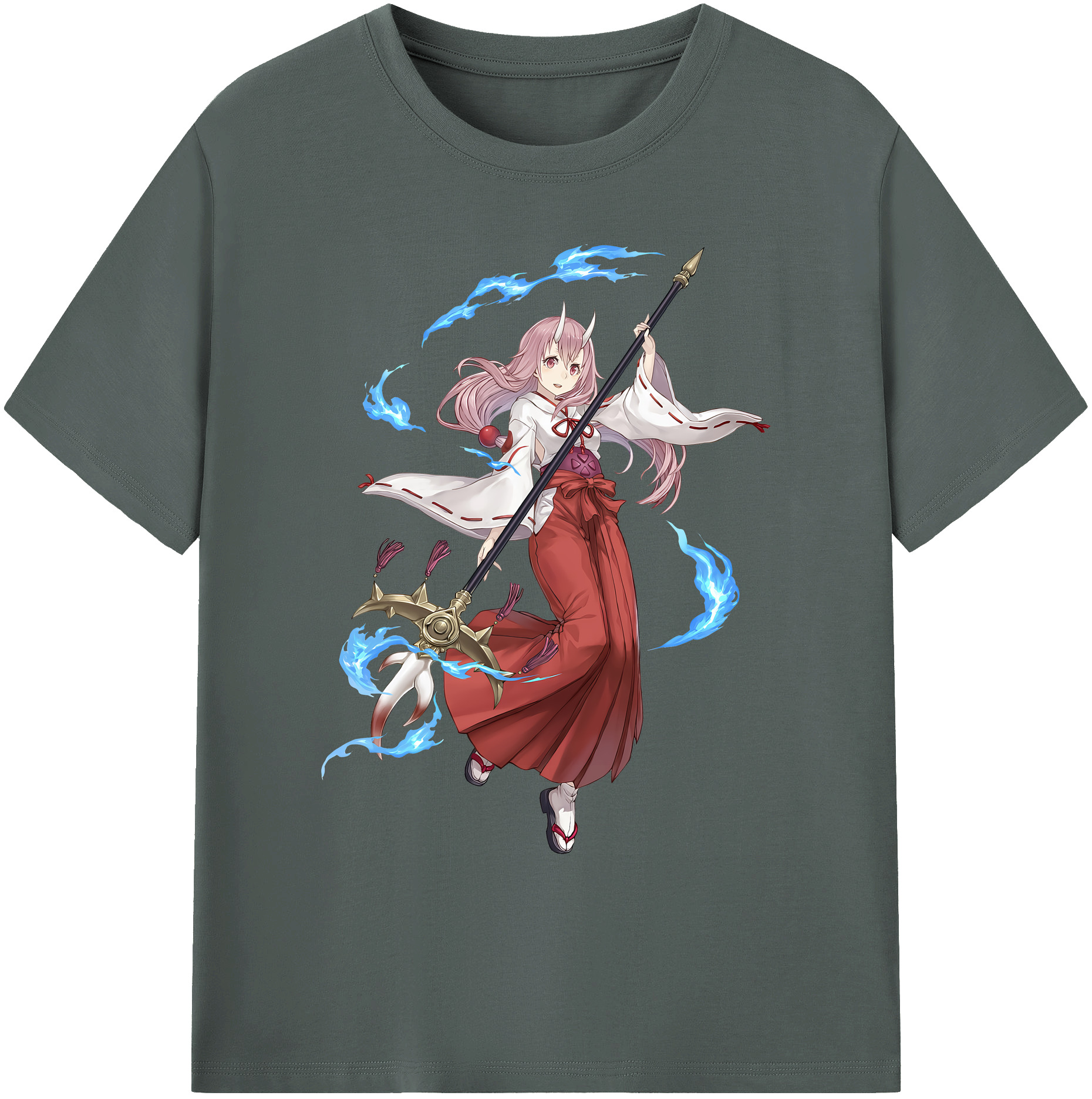 （画像用） 転スラ Regarding Reincarnated to Slime 綿100％ メンズ半袖Tシャツ｜肌触りやわらか＆通気性